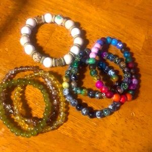 Cute 7 peace bracelet